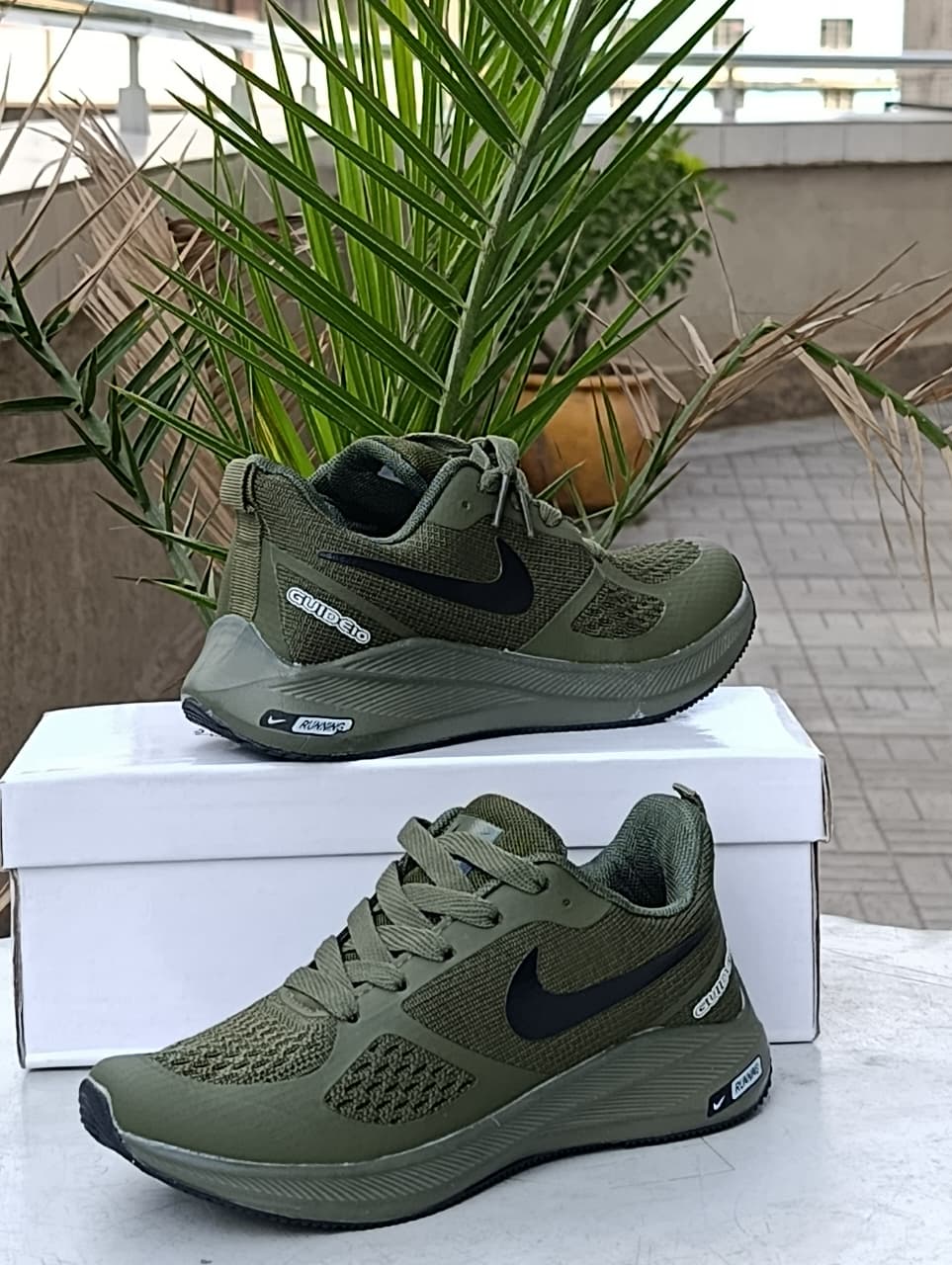 Nike Pegasus Kids- Jungle green
