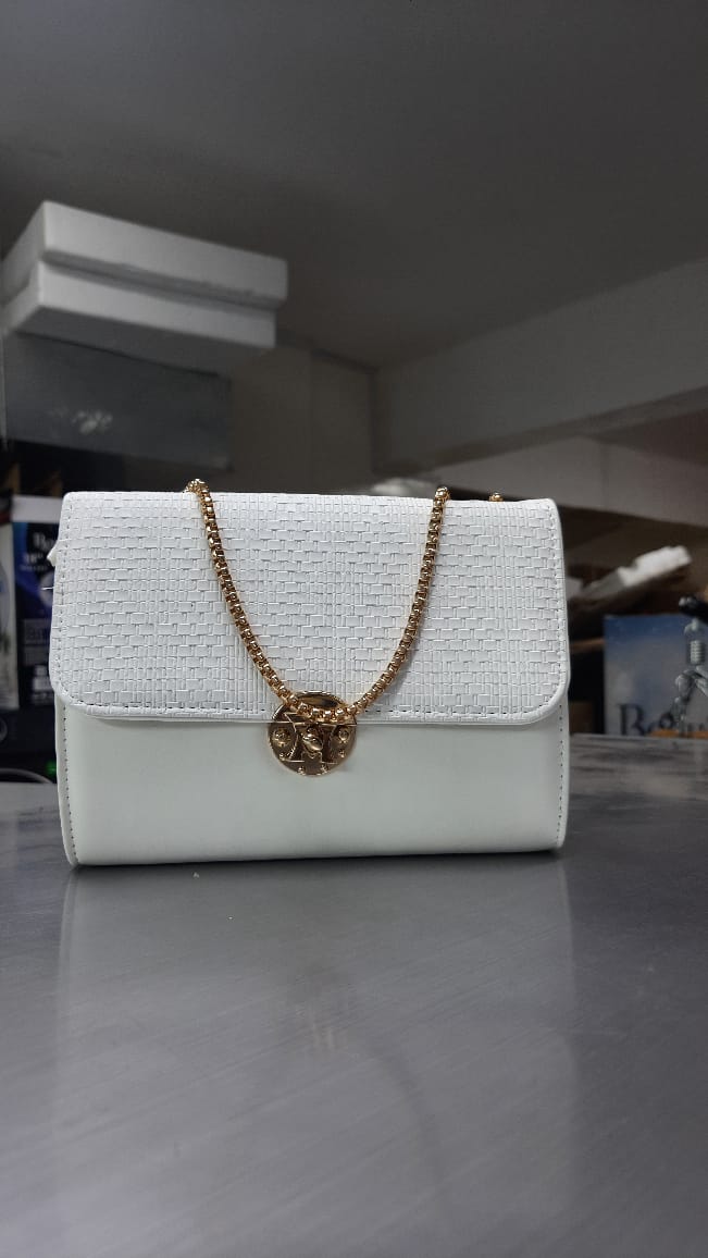 The Chic Woven Flap Crossbody