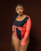 On Edge Bodysuit - Shop Kenya - Affordable Fashion On Edge Bodysuit Hii-Style Shop Kenya - Affordable Fashion Bodysuit on-edge-bodysuit bodysuit, long sleeve bodysuit, peach, pink, Summer top, Top, Tops Shop Kenya - Affordable Fashion