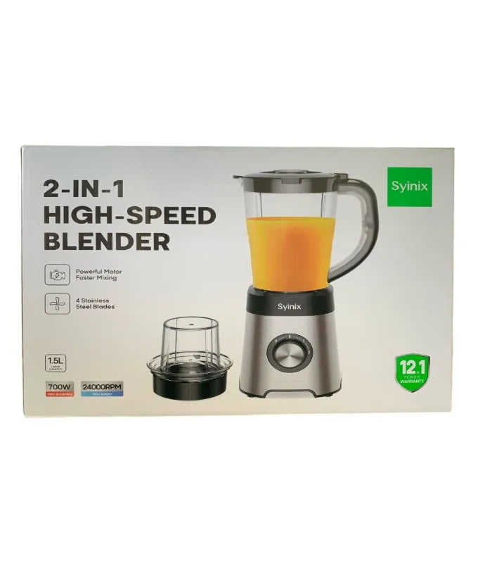 Syinix 2 in 1 High speed Blender