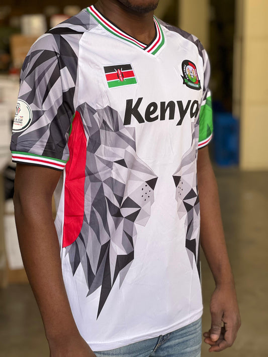 Kenyan Rugby Jersey-White