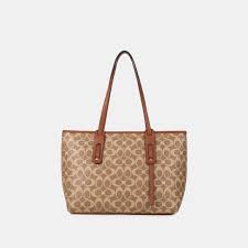 Monogram Pattern Tote Bag
