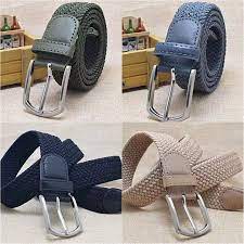 Woven Canvas Belt Collection