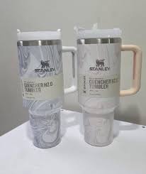 Stanley Quencher H2.0 FlowState Tumbler – Marble Edition