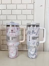 Stanley Quencher H2.0 FlowState Tumbler – Marble Edition