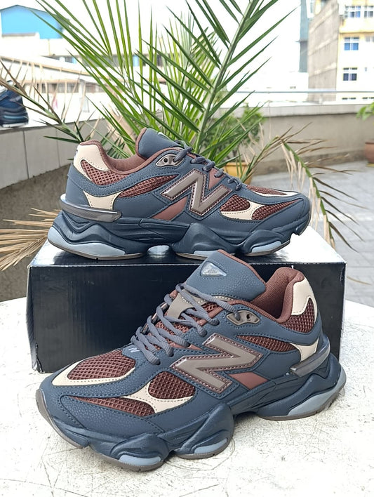 New Balance 9060 Graphite/Brown/Beige