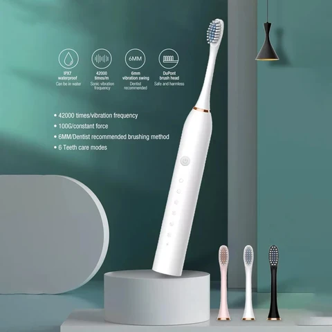 Portable travel electric toothbrush