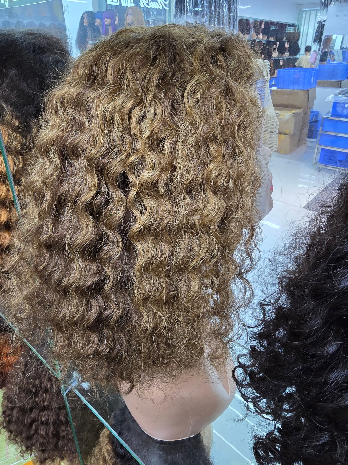 Deep Curly - human hair wig (Full lace)