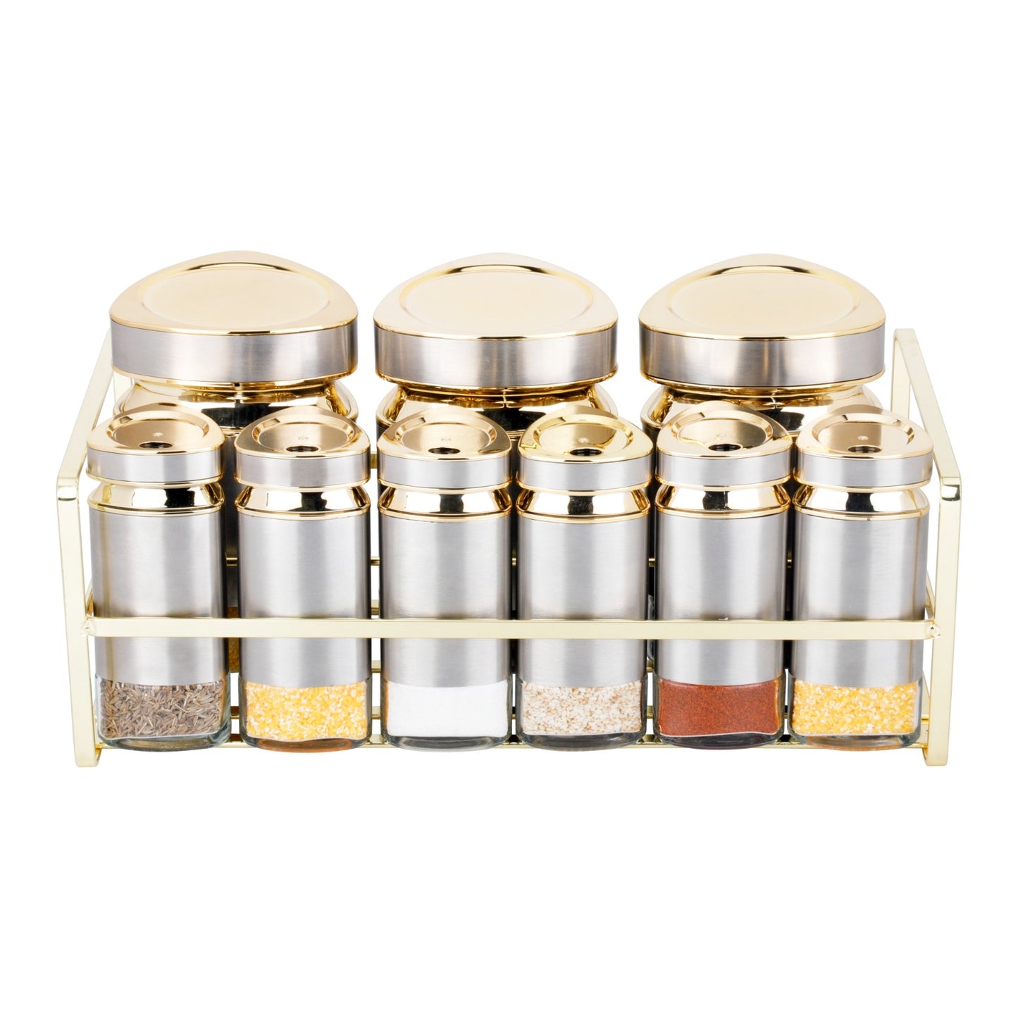 Fancy Spice jar with salt/toothpick dispenser