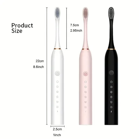 Portable travel electric toothbrush