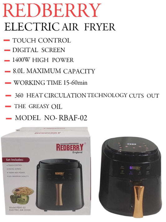 Redberry Airfryer 8L