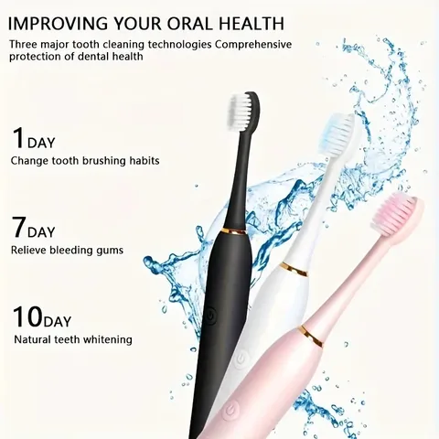 Portable travel electric toothbrush