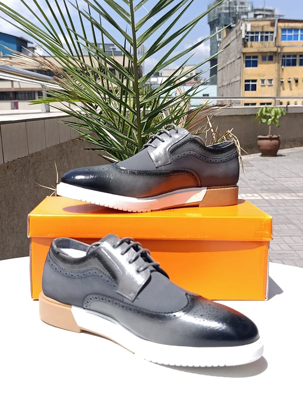 Timberland Two-Tone Perforated Low-Cut Casual Sneaker