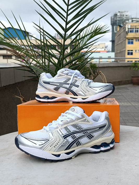 ASICS GEL-KAYANO 14 White/Pure Silver/Midnight