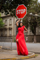 Chloe Gown - Shop Kenya - Affordable Fashion Chloe Gown hiiii_style Gown chloe-gown Gypress Short Sleeve Sheer Shop Kenya - Affordable Fashion